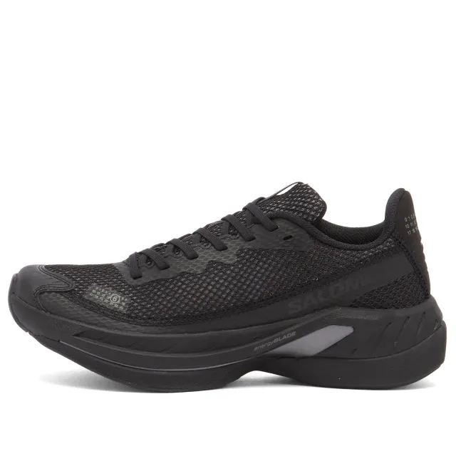 MM6 Maison Margiela Men's MM6 x Salomon Spectur 2 Running Sneaker Black/Pewter/Silver