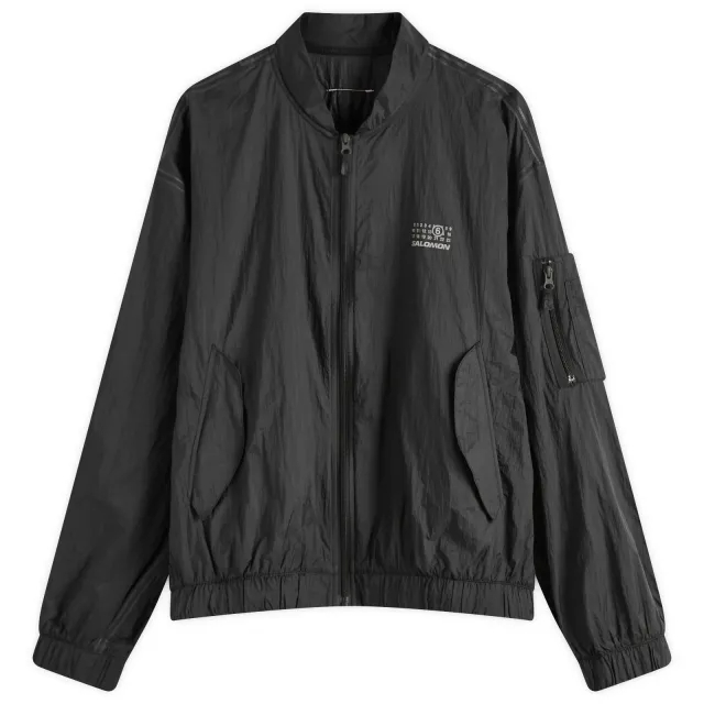 MM6 Maison Margiela Men's MM6 x Salomon Sports jacket Deep Black