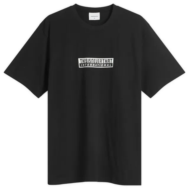 thisisneverthat Men's Tnt International T-Shirt Black