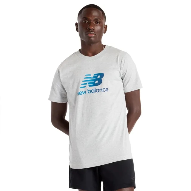 T-Shirt New Balance Sport Essentials Gradient Logo T-Shirt Grey S
