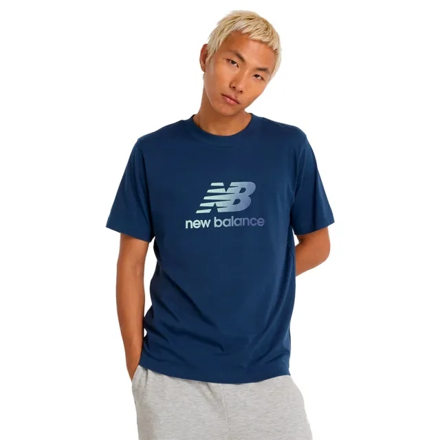 T-Shirt New Balance Sport Essentials Gradient Logo T-Shirt Navy L