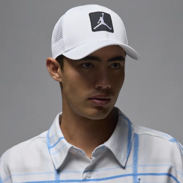 Nike Jordan Rise Structured Hat - White - Cotton