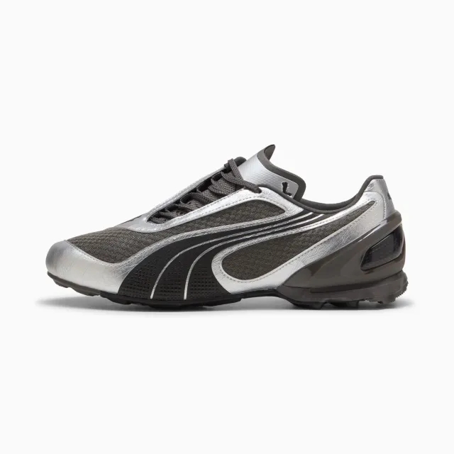 PUMA V-S1 Metallic Sneakers Unisex, Shadow Grey/Black, size 10