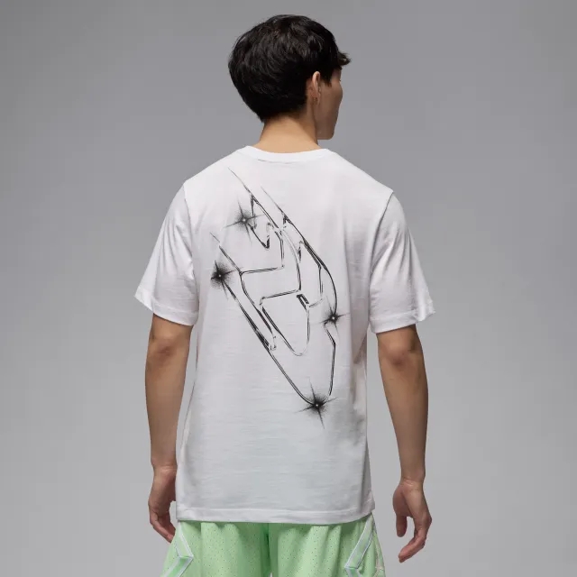 Nike Jordan Sport Men's Dri-FIT T-Shirt - White - Cotton