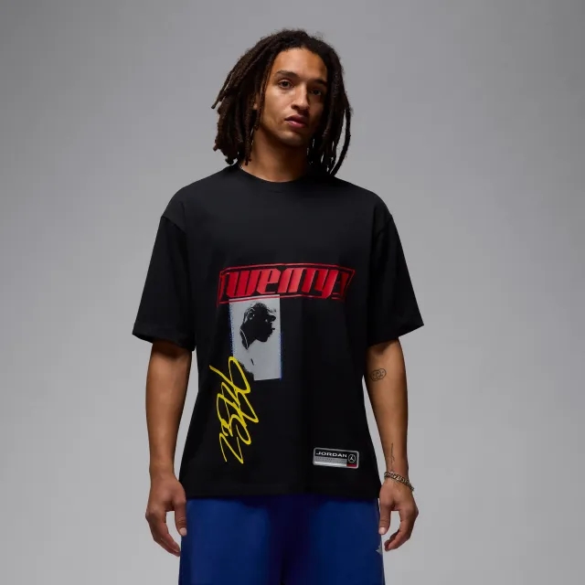 Nike Jordan Flight Essentials Men's Oversized T-Shirt - Black - Cotton