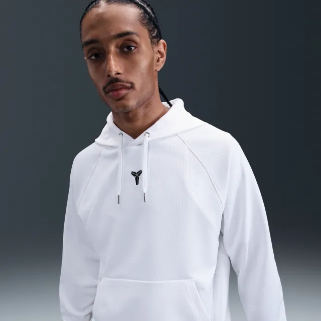Nike Kobe Therma-FIT Pullover Hoodie - White - Polyester