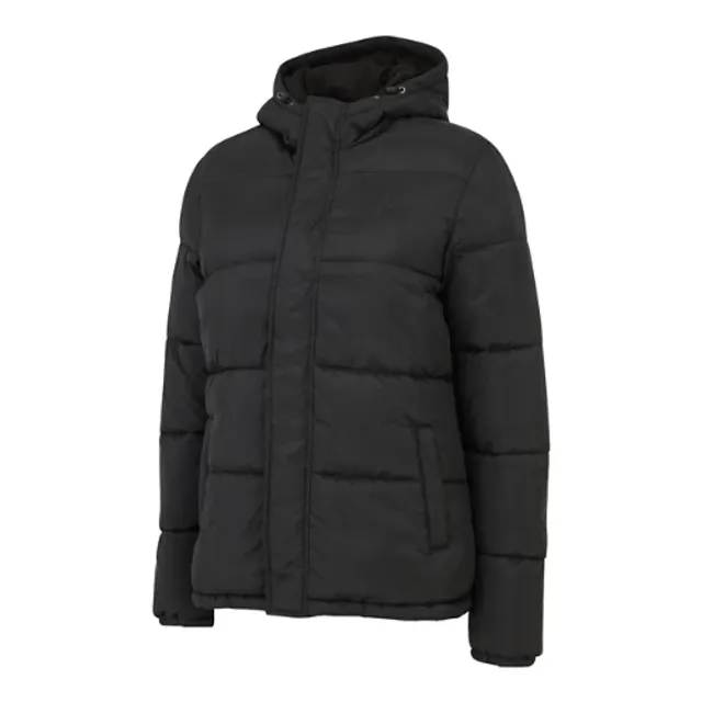 New Balance Women's Puffer Jacket in Black Nylon