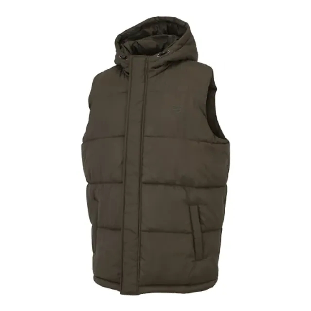 New Balance Men's Puffer Vest in Green Nylon