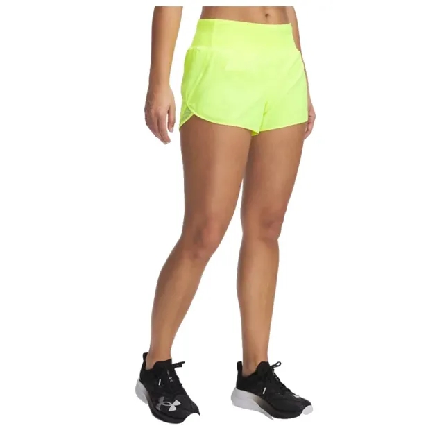 Under Armour  Launch Pro Women's 3" Shorts High Vis Yellow / Reflective L