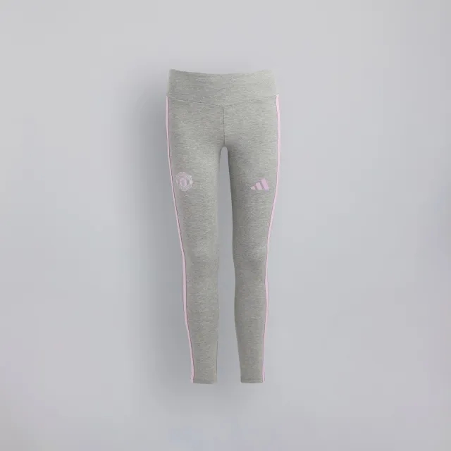 Manchester United x adidas Kids Essentials Leggings Grey Marl