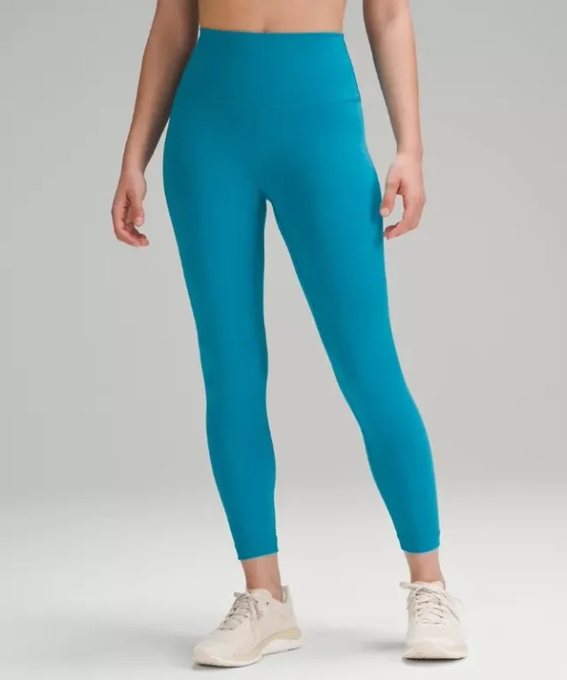 lululemon – Women's Wunder Train High-Rise Tight Leggings – 25" – Color Blue – Size 0
