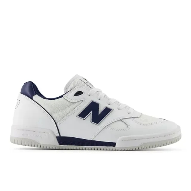 New Balance Men's NB Numeric Tom Knox 600 in White/Blue Suede/Mesh