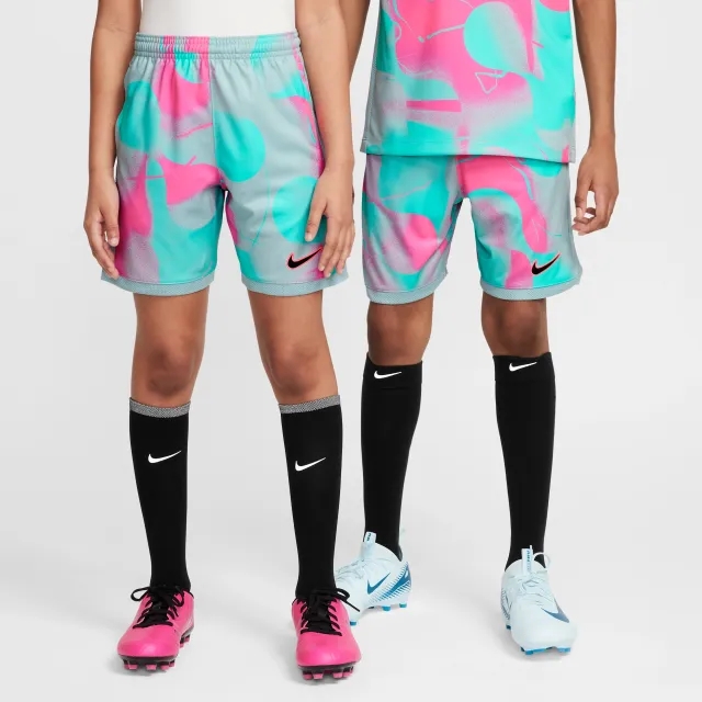 Nike Academy+ Older Kids' Dri-FIT Football Shorts - Pink - Polyester