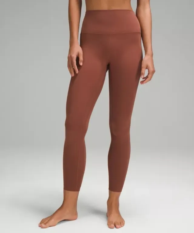 lululemon – Women's Align High-Rise Pants – 25" – Color Brown – Size 10