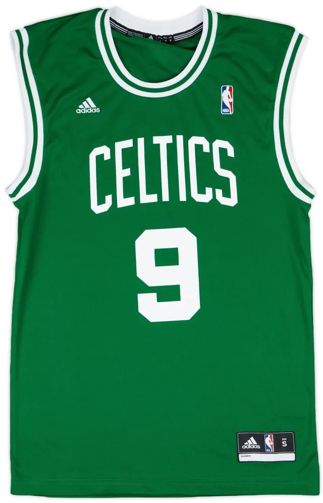 2010-14 Boston Celtics Rondo #9 adidas Away Jersey - 8/10 - (S)
