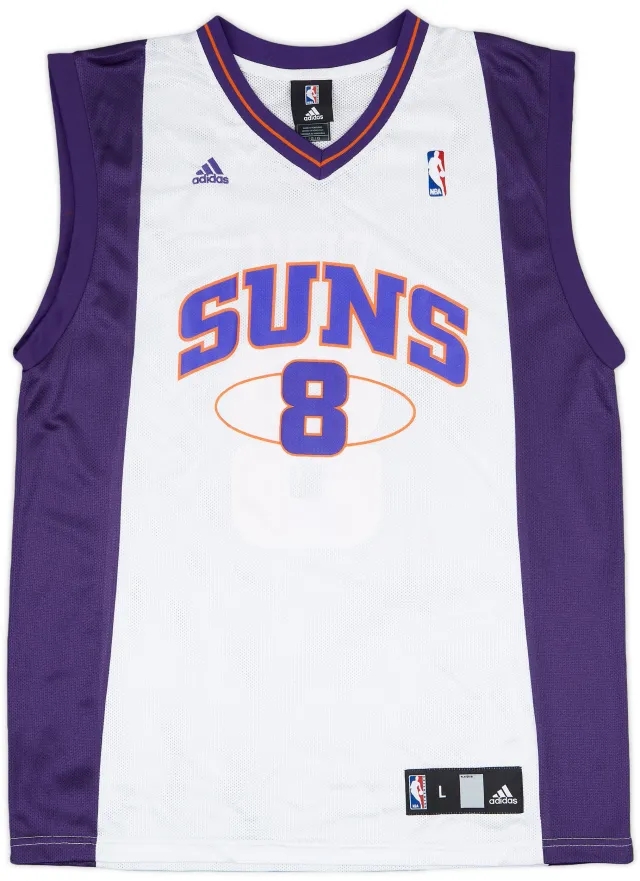 2009-10 Phoenix Suns Frye #8 adidas Home Jersey - 9/10 - (L)