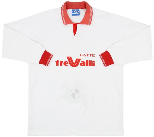 1992-93 Umbro Template L/S Shirt (Ancona) - 8/10 - (XL)