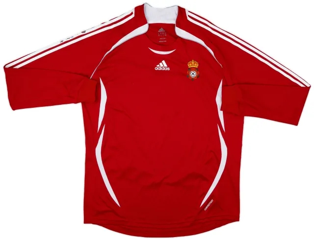 2006-08 adidas Template L/S Shirt (Lancaster Herald) #8 - 5/10 - (XL)