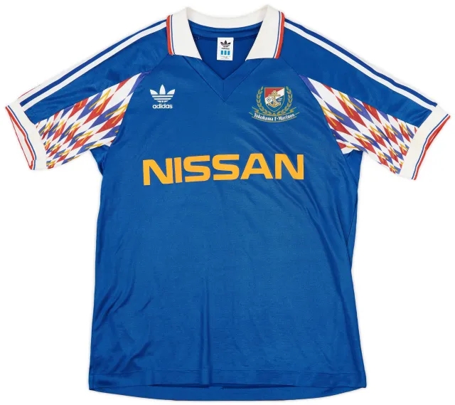 1992-93 Yokohama Marinos Home Shirt - 9/10 - (L)