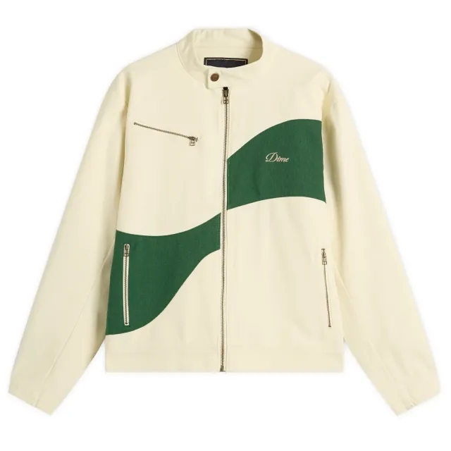 Dime Men's Moto Jacket Cream