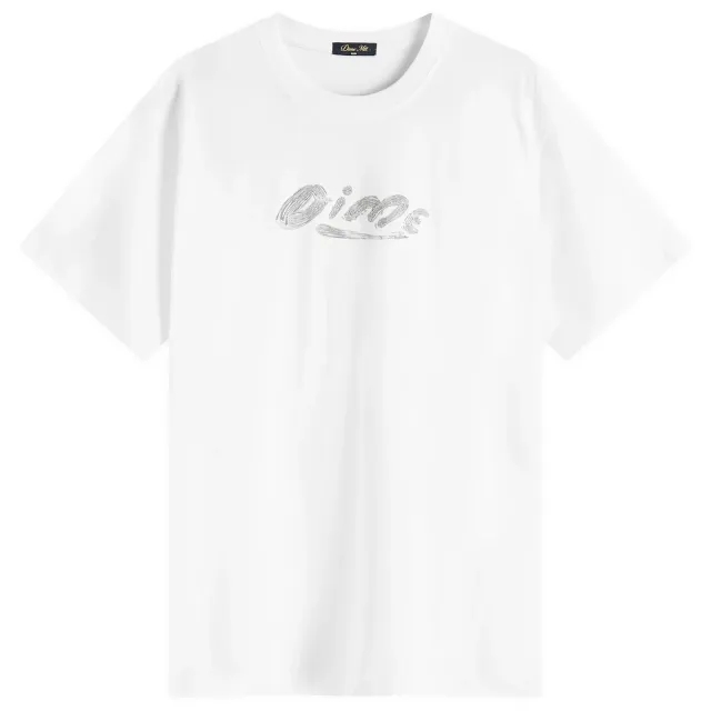 Dime Men's Paint T-Shirt White