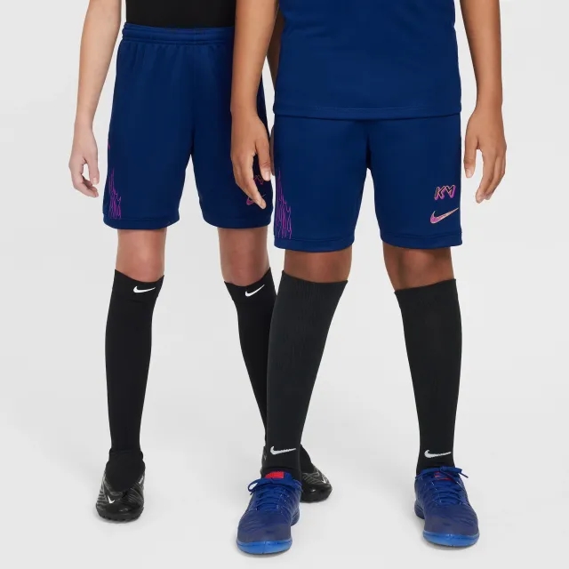 Nike Kylian Mbappé Academy Older Kids' Dri-FIT Football Shorts - Blue - Polyester