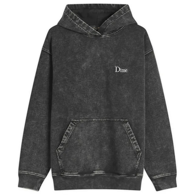 Dime Men's Classic French Terry Hoodie Faded Black