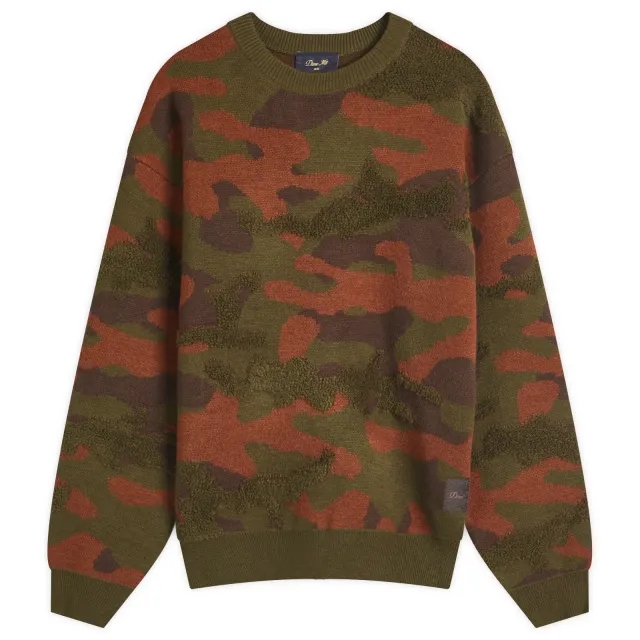 Dime Men's Camo Chenille Knit Woodland