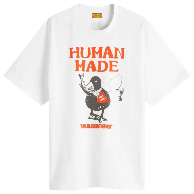 Human Made Men's Fishing Duck T-Shirt White
