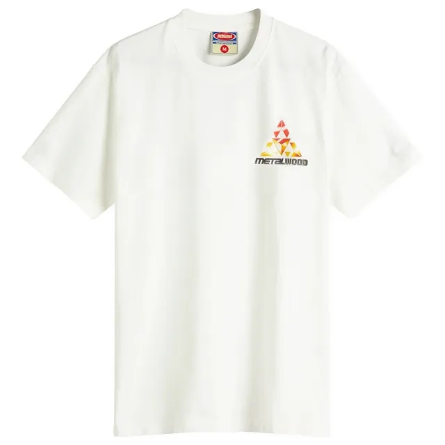 Metalwood Studio Men's Tri-Metal T-Shirt White