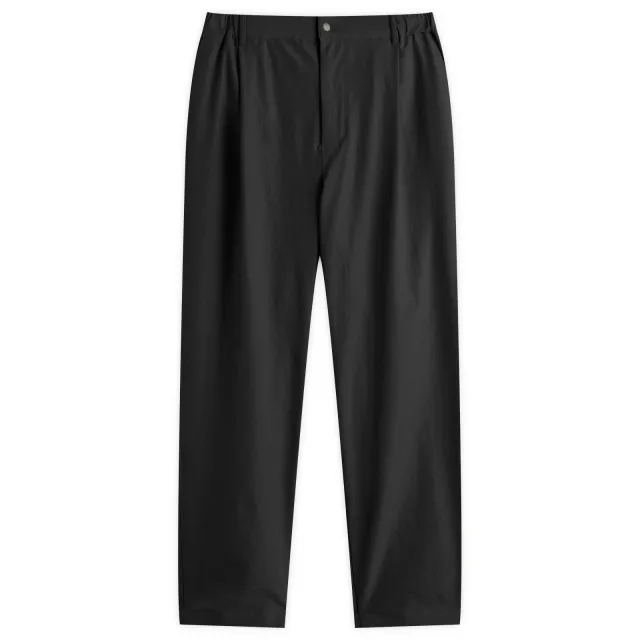 NANGA Men's Dotair® Comfy Tuck Tapered Trousers Black