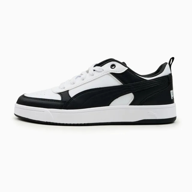 PUMA Dribble Sneakers, White/Black, size 10