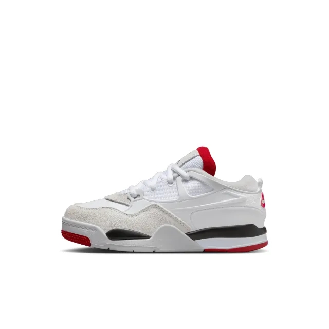 Nike Jordan 4 RM Younger Kids' Shoes - White
