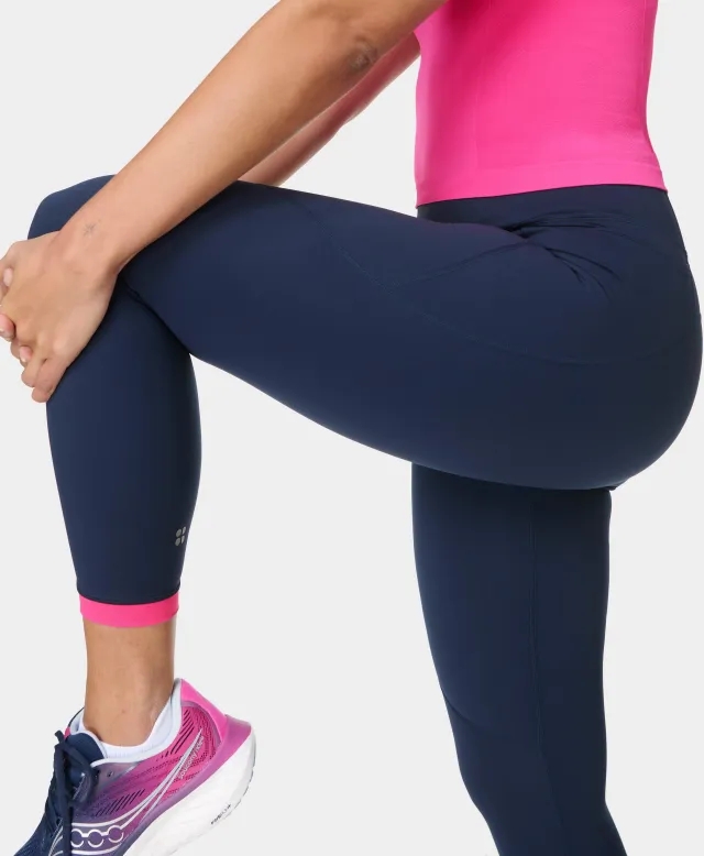 Power 7/8 Colourblock Gym Leggings