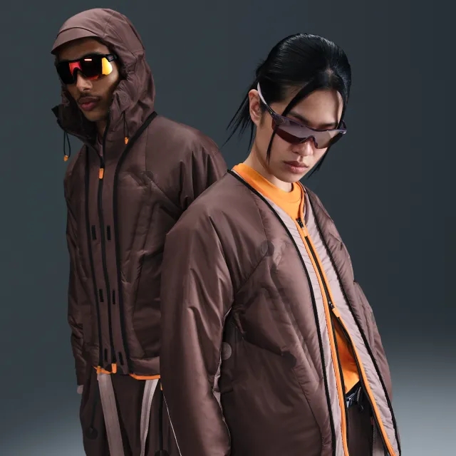 Nike ISPA Adapt Air Jacket Earth/Smokey Mauve/Monarch