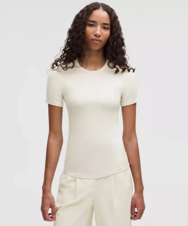 lululemon – Women's Hold Tight Short-Sleeve Shirt – Color White – Size 0