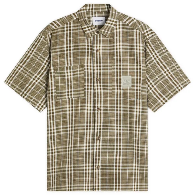 Butter Goods Men's Equipment Shirt Green