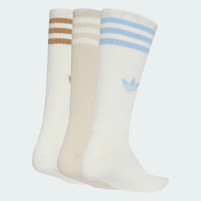 adidas 3-Stripes High Crew Socks 3 Pairs