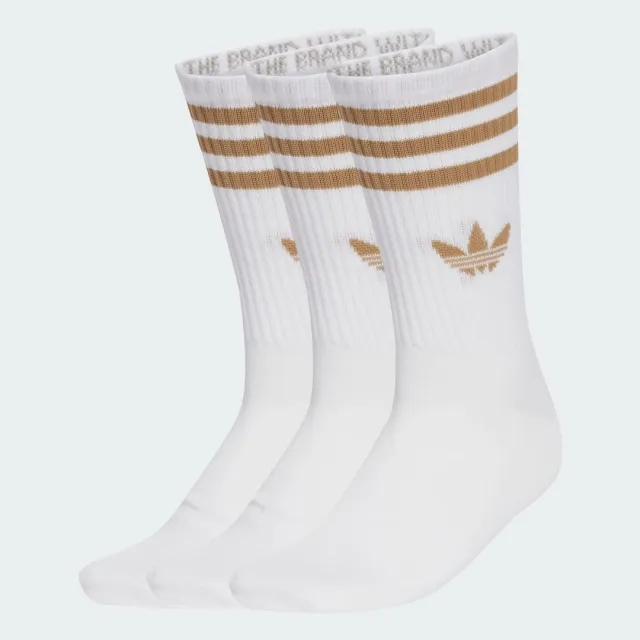 adidas 3-Stripes Crew Socks 3 Pairs