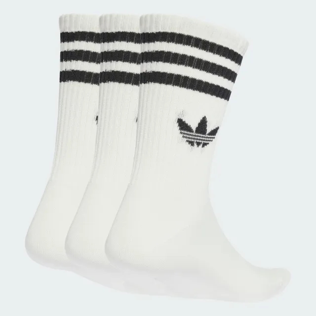 adidas 3-Stripes Crew Socks 3 Pairs