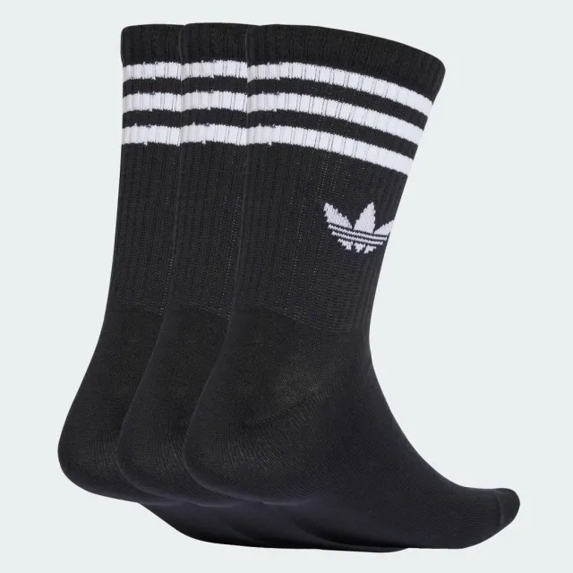 adidas 3-Stripes Crew Socks 3 Pairs