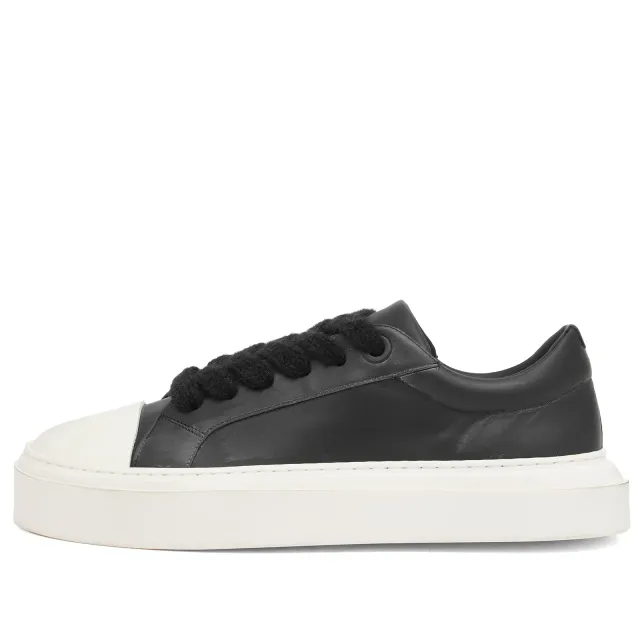 Cole Buxton Men's Toe Cap Sneaker Black