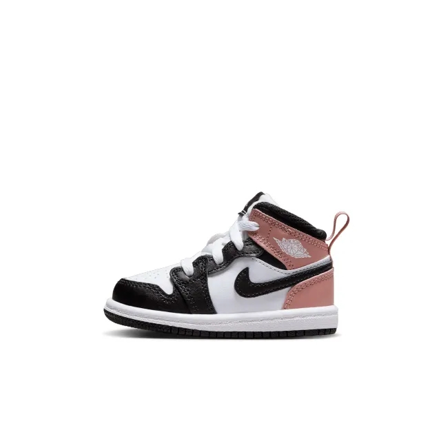 Nike Jordan 1 Mid Baby/Toddler Shoes - White