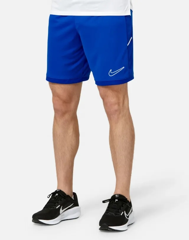Men's Nike Academy Shorts in Blue/White 