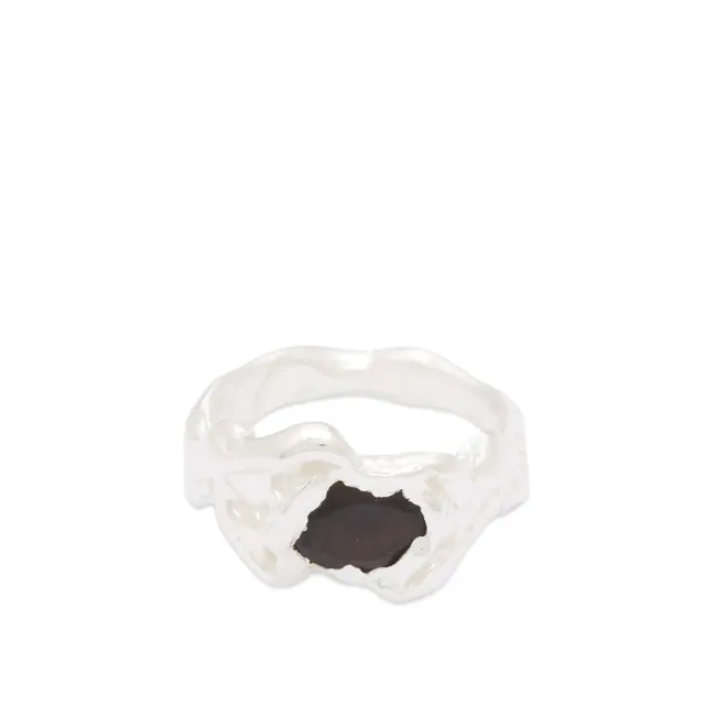 Simuero Women's Ola Ring Silver/Quartz
