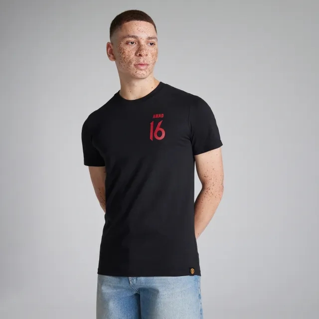 Manchester United Amad 16 T-Shirt Black