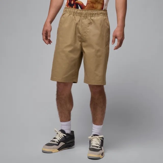Nike Jordan Essentials Men's Woven Shorts - Brown - Cotton/Elastane