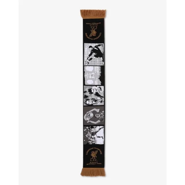 LFC Adults Istanbul 2005 Montage Scarf Black