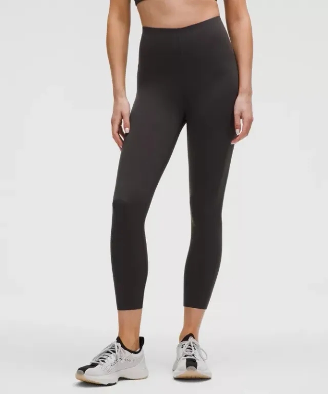 lululemon – Women's Glow Up Super-High-Rise Crop Leggings – 23" – Color Grey – Size 0