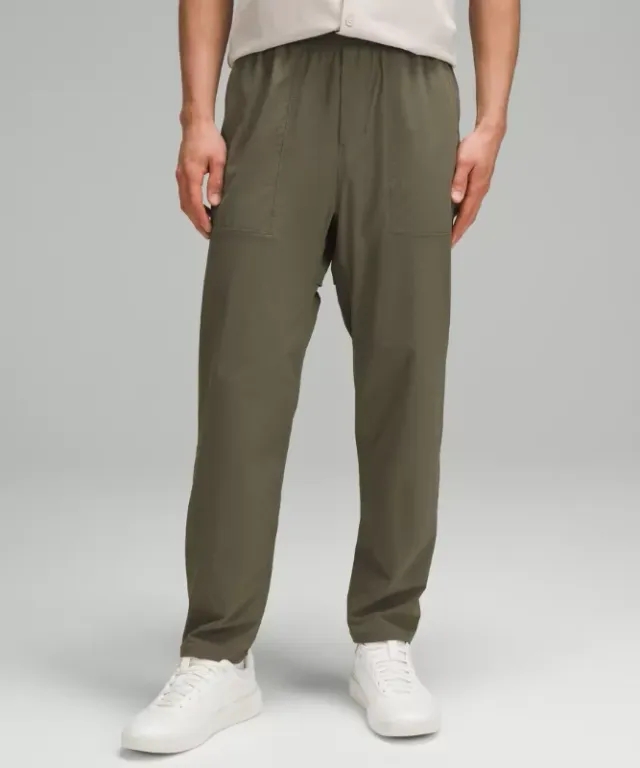 lululemon – Men's Pull-On Classic-Fit Trousers 30L – Color Green – Size L
